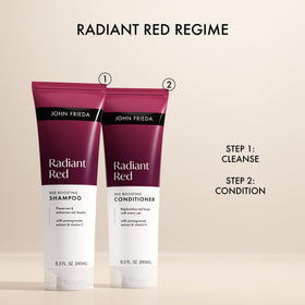 John Frieda pomegranate extract close-up highlighting natural ingredient benefit