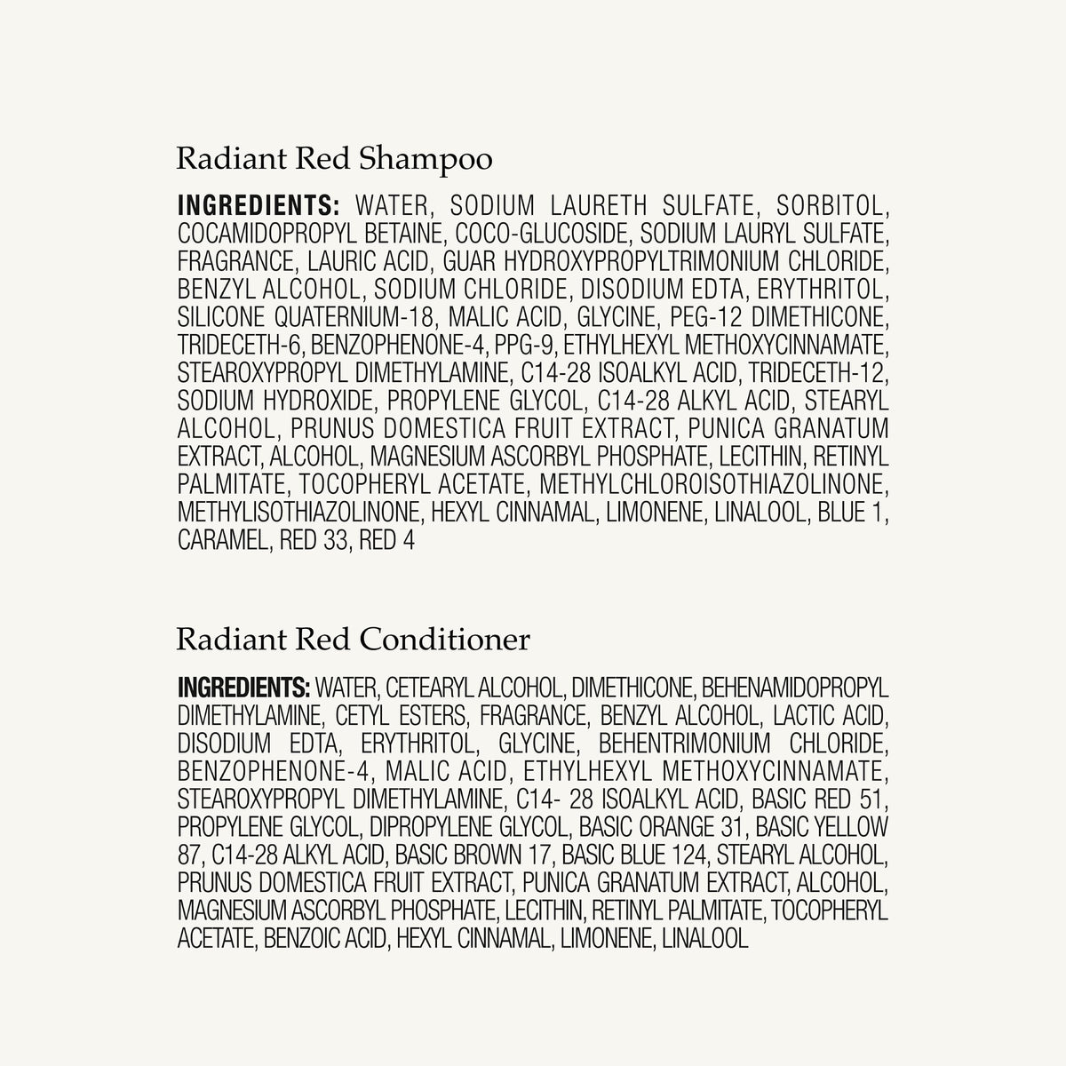 John Frieda recycled packaging label close-up showing eco-friendly materials benefit