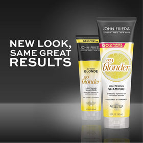 John Frieda foam closeup showing rich cleansing texture and softness