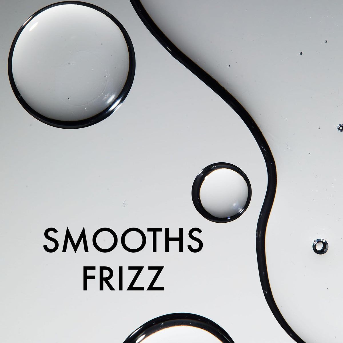 John Frieda hair texture after use showing reduced frizz and shine