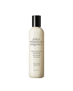 john masters organics front packaging showing bottle and label, clean organic look