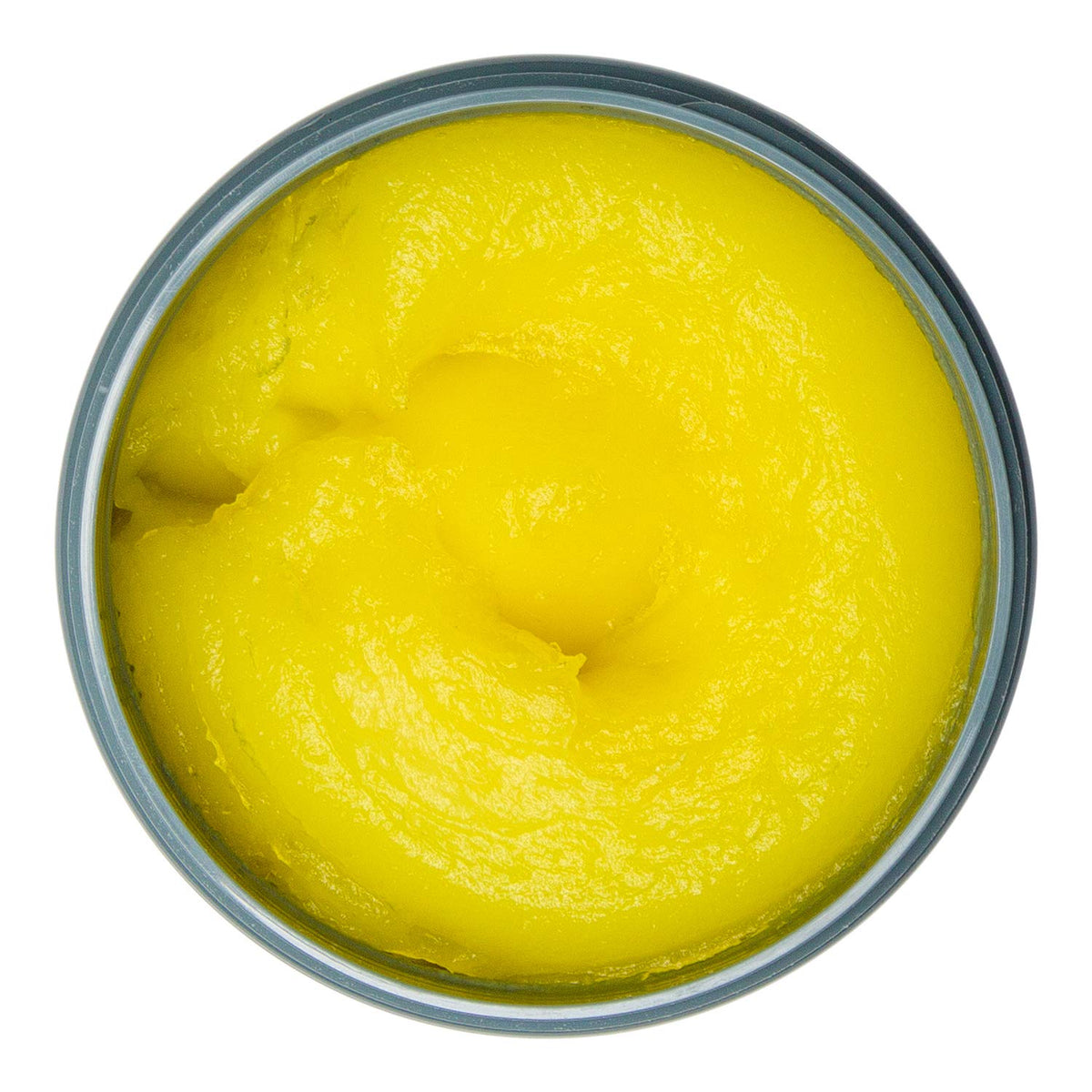 JOHNNY B. open jar close-up showing thick matte gel texture and workability