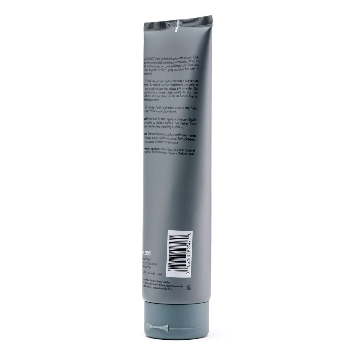 JOHNNY B. side label close-up highlighting features and ingredient transparency