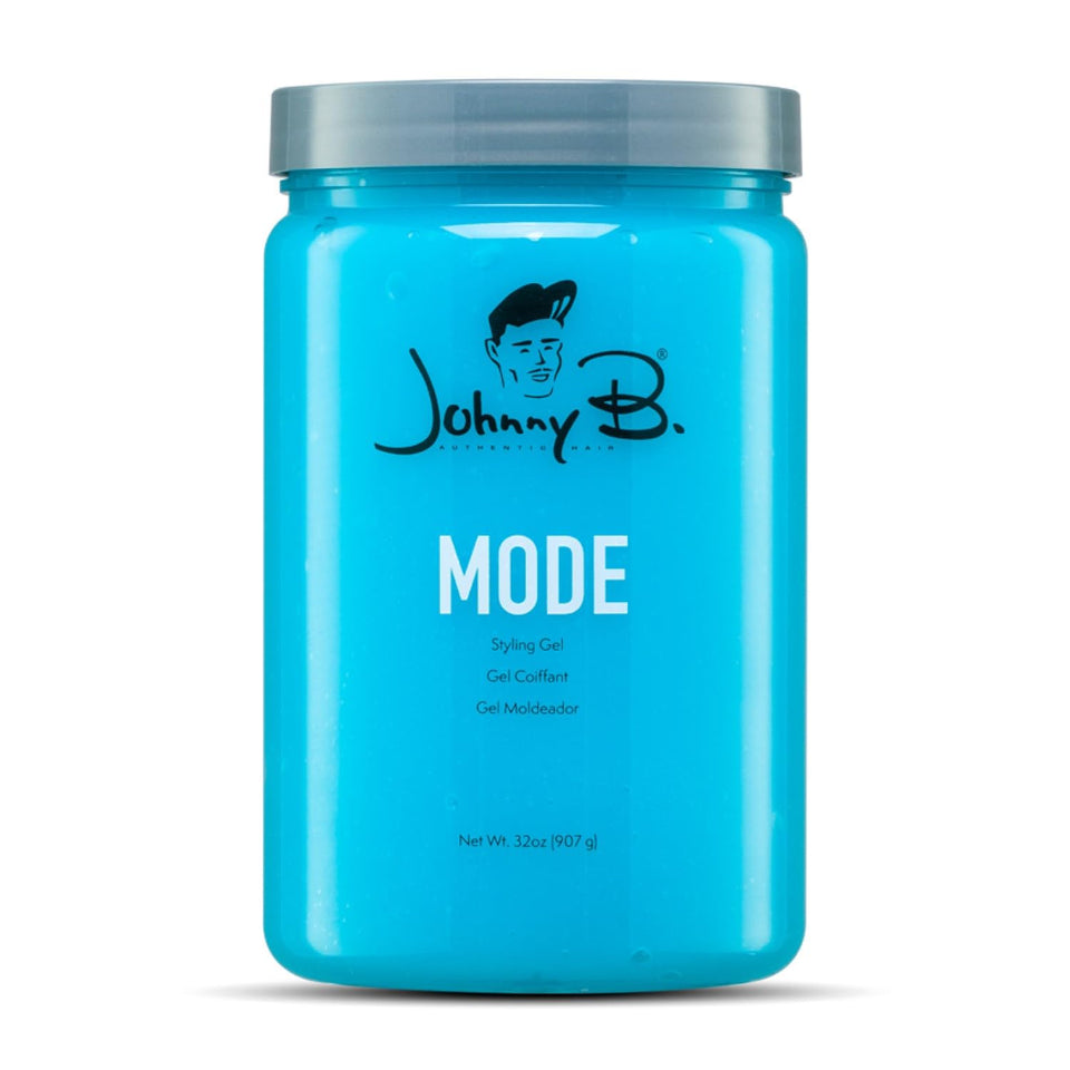 JOHNNY B. Mode front packaging showing product and bold label benefit