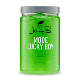 JOHNNY B. front jar showing 32 oz label and design, highlights product size