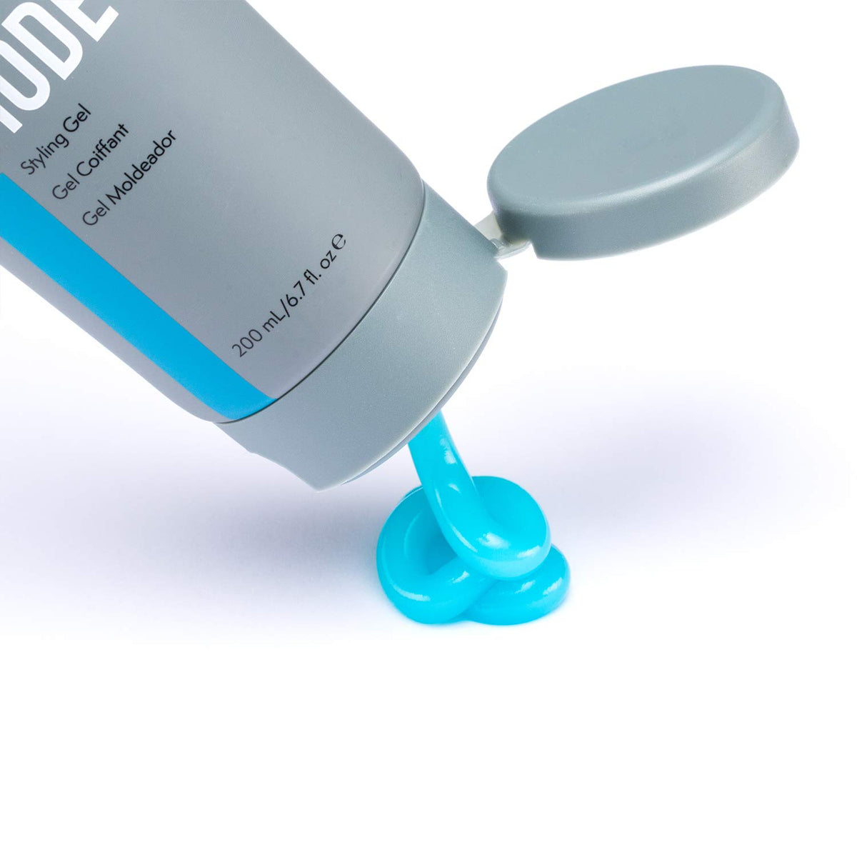 JOHNNY B. gel close-up texture highlighting thick no-flake formula benefit