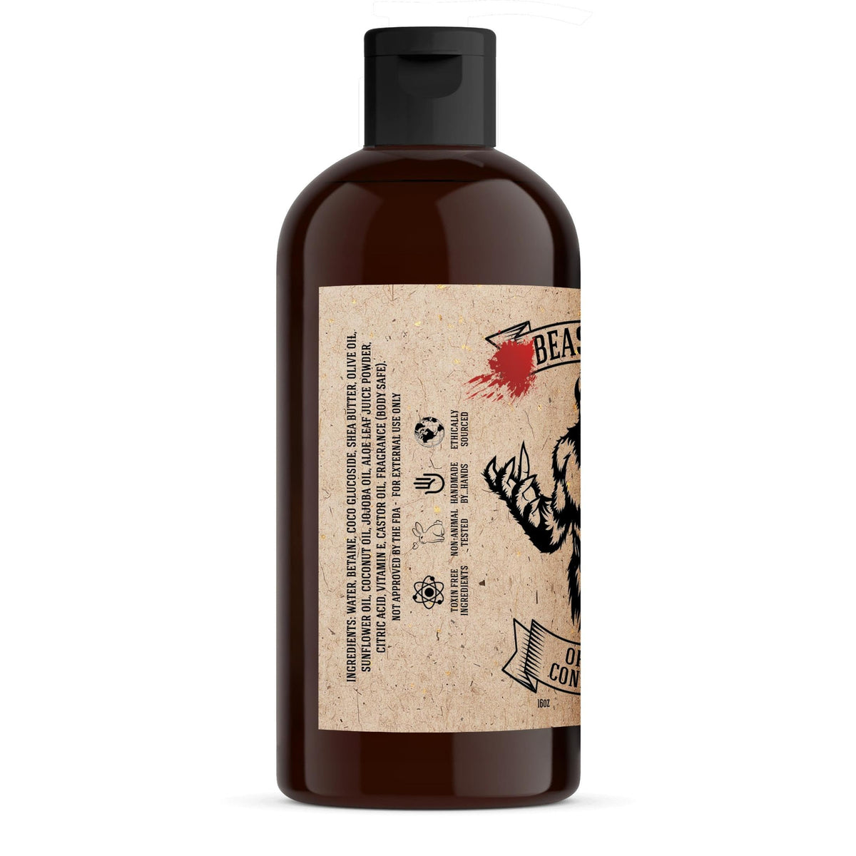 Johnny Slicks back label listing ingredients and transparency benefit