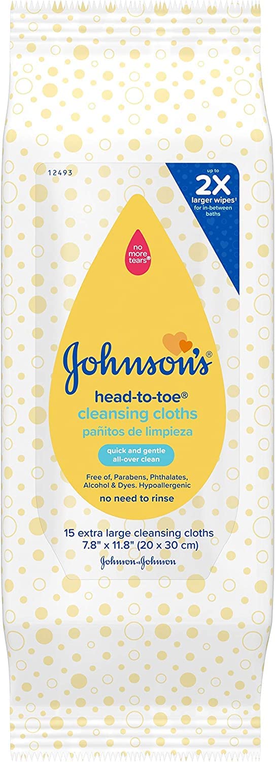 Johnson & Johnson front packaging showing brand and compact convenience