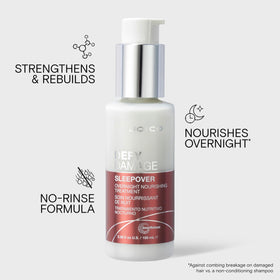 Joico applied to hair ends demonstrating targeted repair and reduced breakage benefit