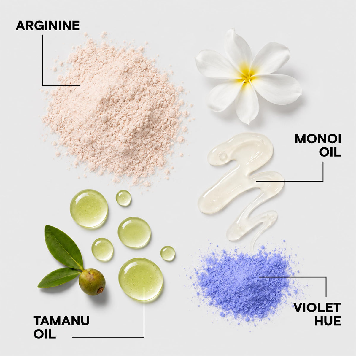 Joico label detail highlighting sulfate-free formula and oils