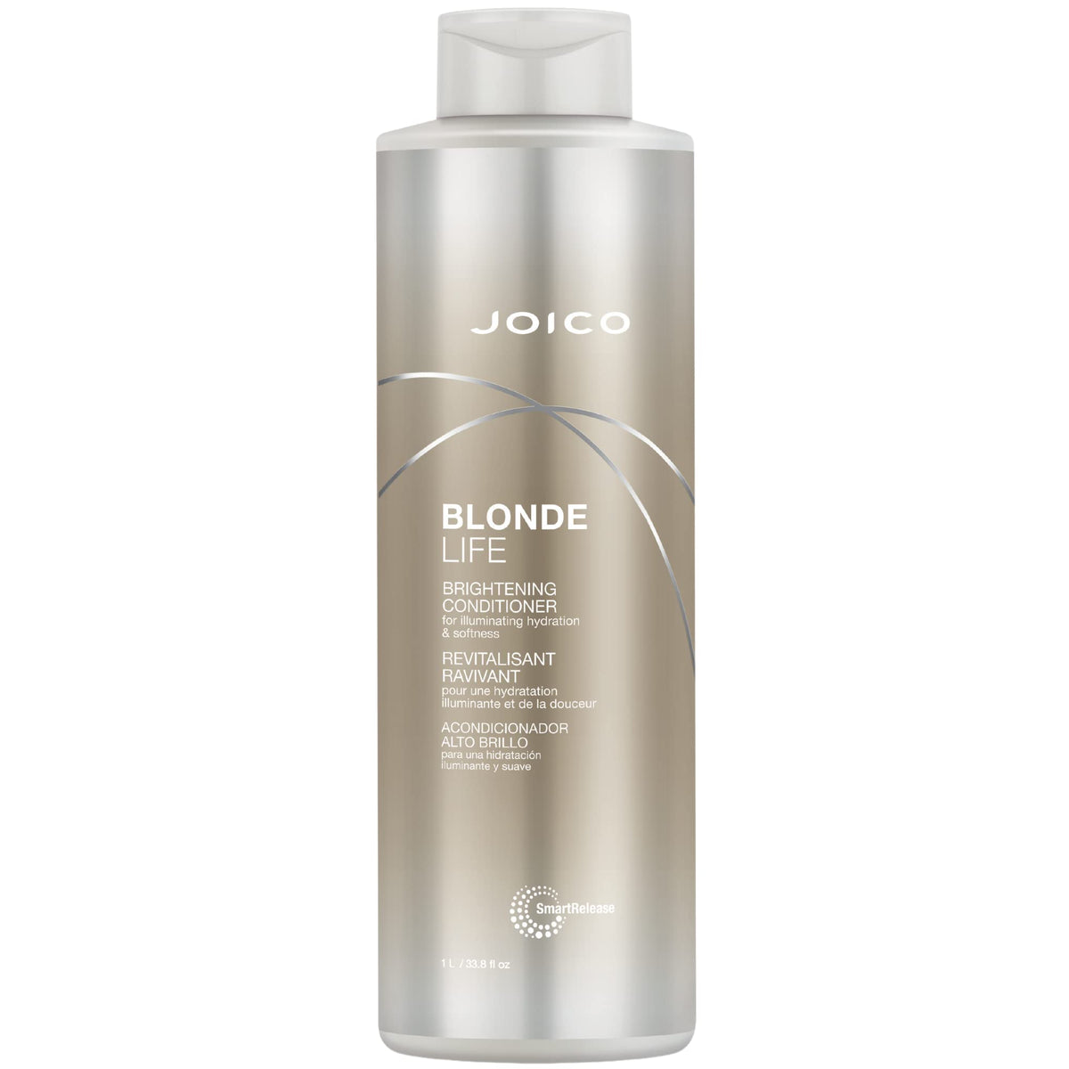 Joico front bottle view showing product and brightening benefit