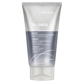 Joico masque front packaging showing silver tub and brand for salon-quality results