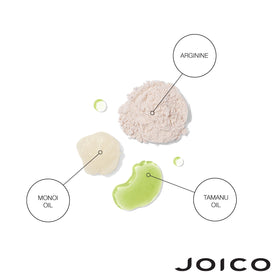 Joico shampoo producing rich suds that lift oil and residue