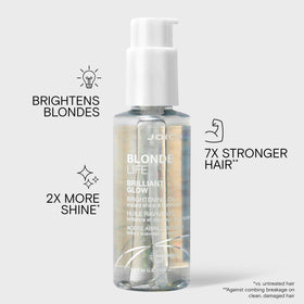 Joico oil texture close-up highlighting silky consistency and smoothing effect