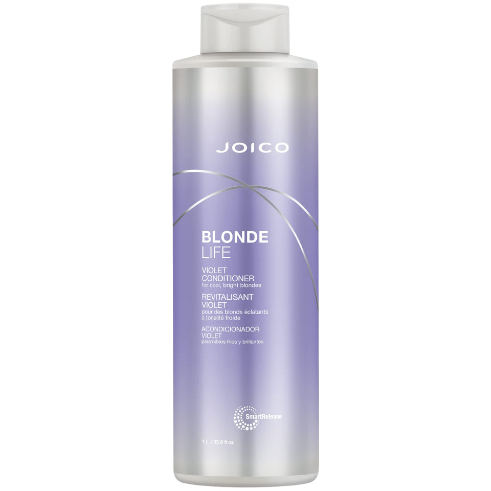 Joico Blonde Life bottle front view showing packaging and size for easy identification and purchase