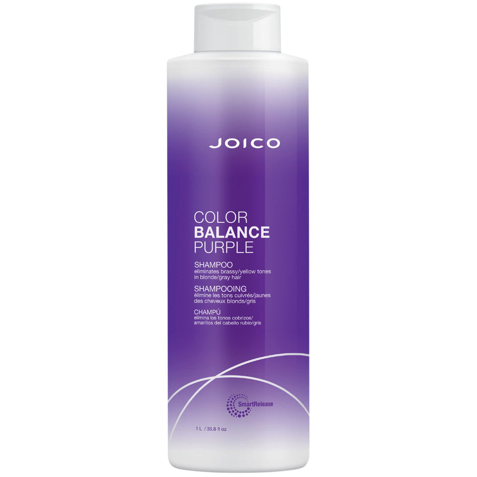 Joico bottle front packaging showing brand and purple shampoo for cool tones