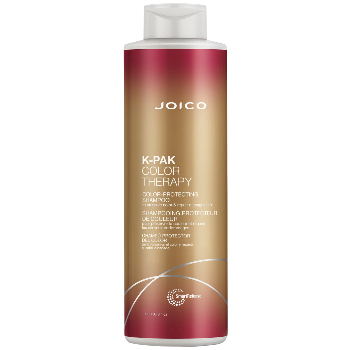 Joico bottle front packaging showing product name and size for clear identification and appeal