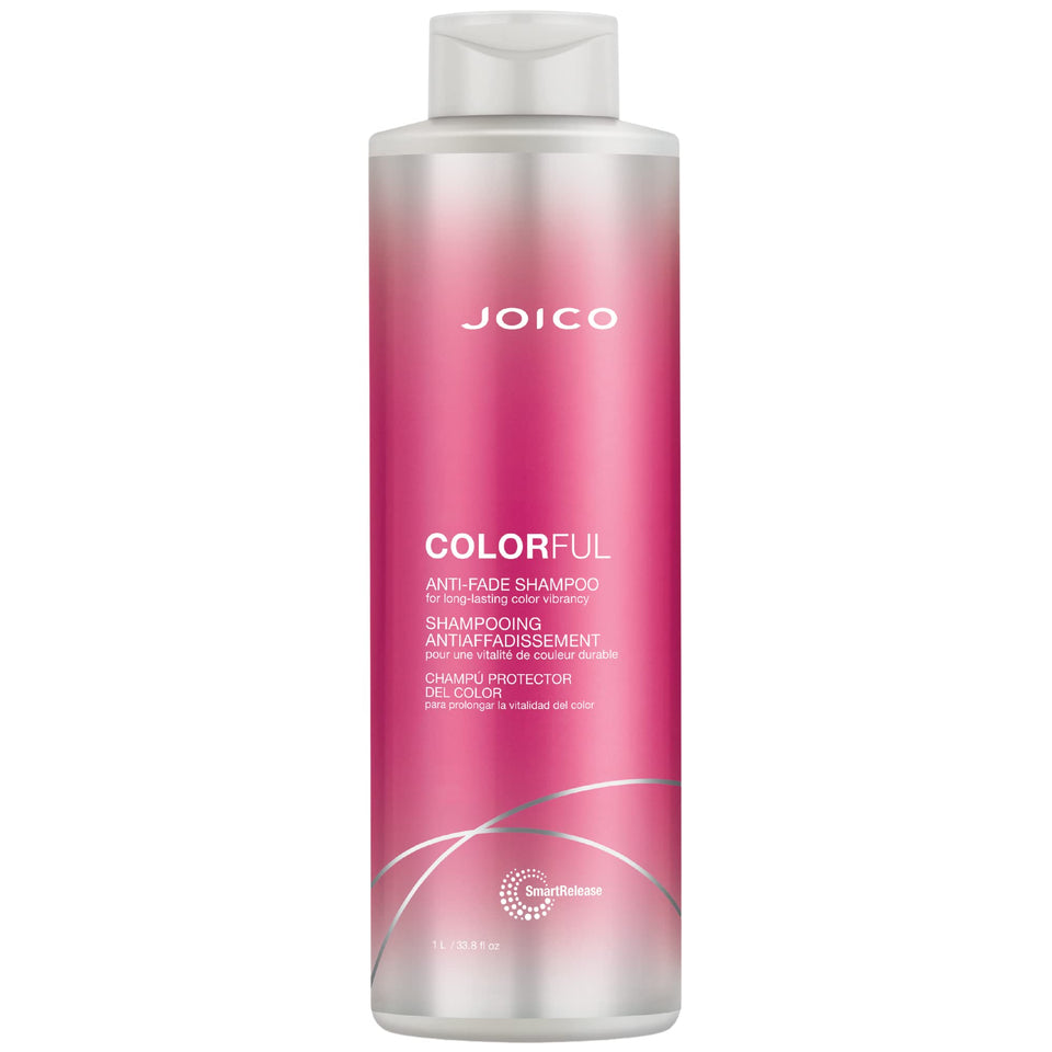 Joico front bottle showing label and color protection benefits