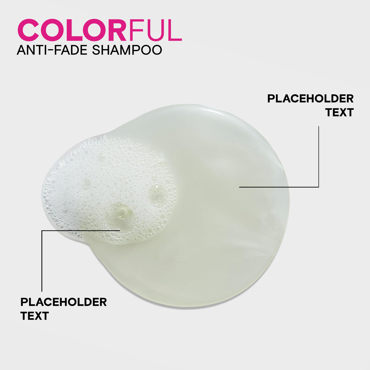 Joico shampoo lather close-up demonstrating gentle creamy texture