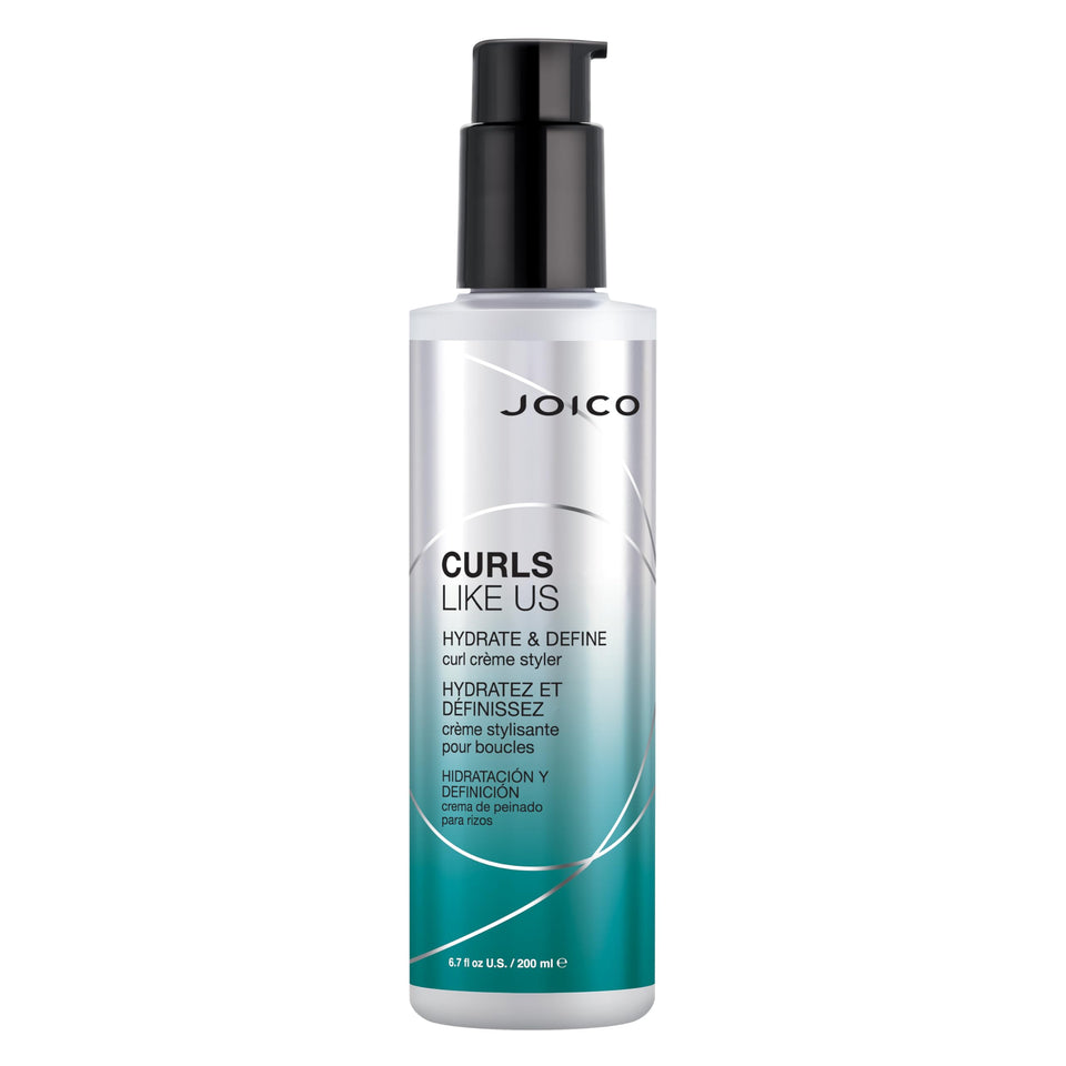 Joico front packaging showing label and 6.7 fl oz benefit of clear product identity