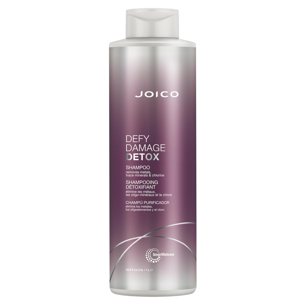 Joico bottle front view showing label and benefits