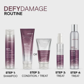 Joico shampoo in salon setting showing professional-use results