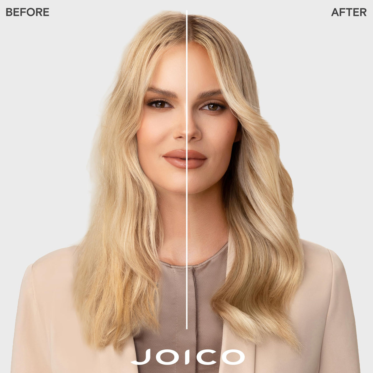 Joico detangler spray close-up demonstrating fine mist for even application benefit