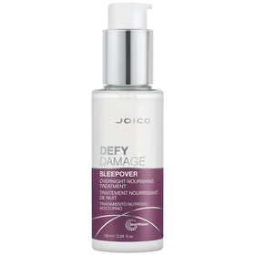 Joico front packaging and bottle showing product and benefit of overnight nourishment