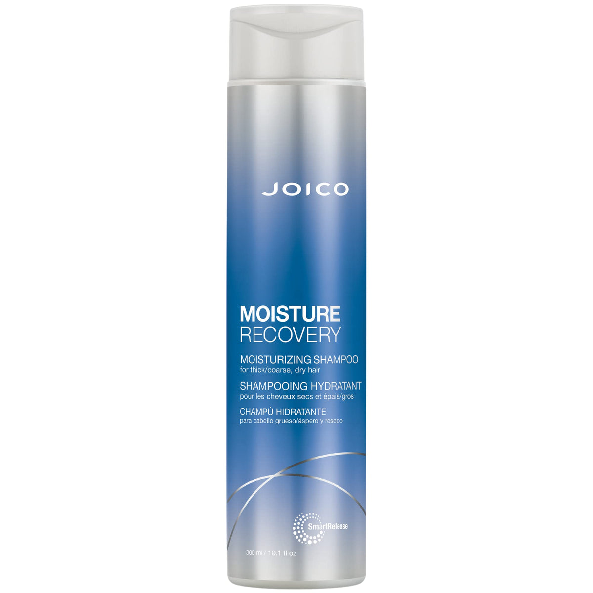 Joico front packaging showing bottle and brand for moisture restoration