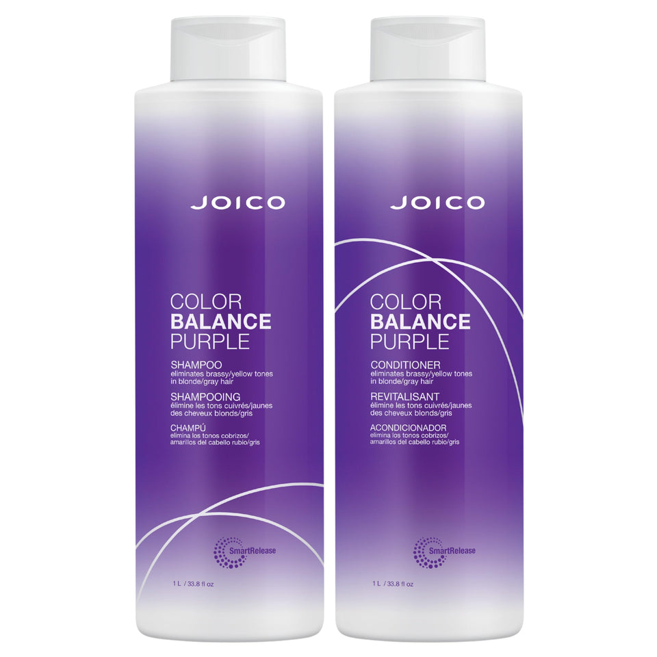 Joico front packaging showing set and cool-tone benefit