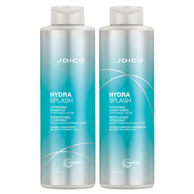 Joico front packaging showing both hydrasplash bottles adds value
