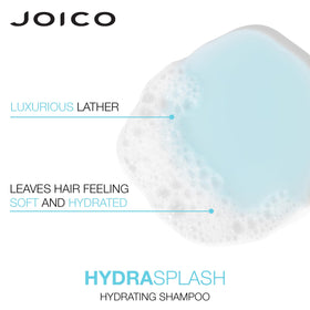 Joico HydraSplash held in hand for scale, shows travel-friendly sizes and easy handling