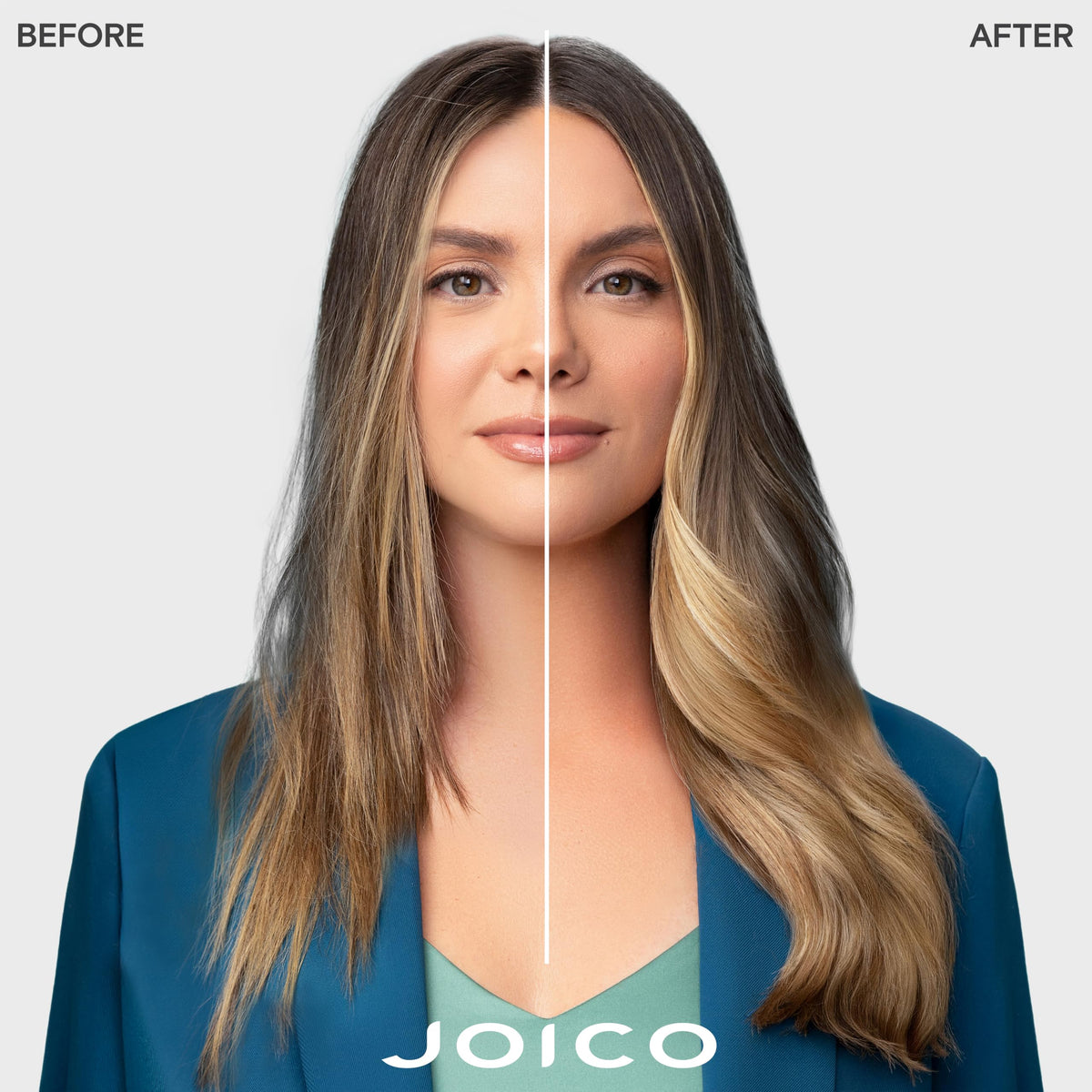 Joico pump dispensing hydrating foam for easy application and quick lather benefit