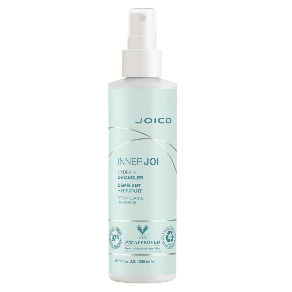 joico innerjoi front packaging showing bottle and label, clean presentation benefit