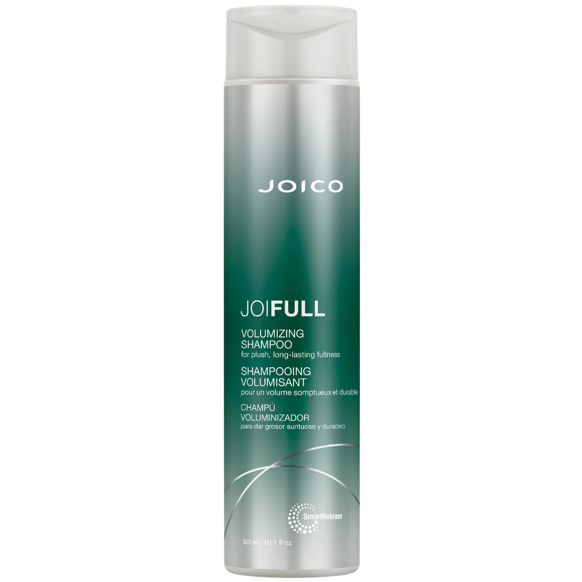 Joico bottle front packaging showing product and full-volume benefit