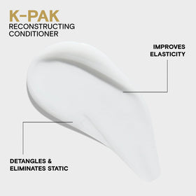 Joico K-PAK in hair being worked through to detangle and soften