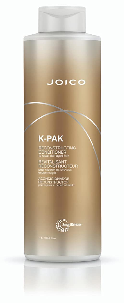 Joico K-PAK conditioner texture poured to show lightweight smoothing action