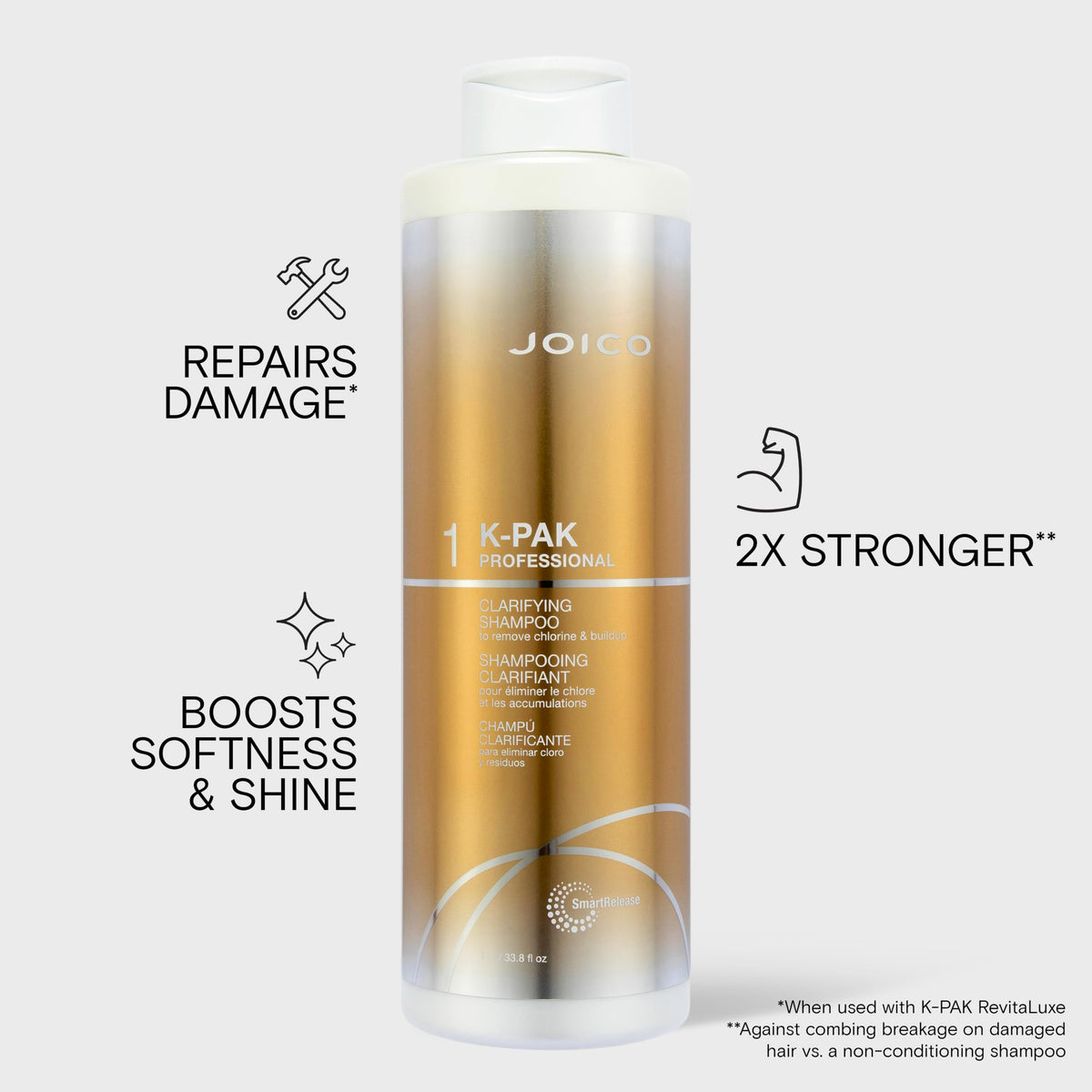 Joico shampoo foam texture lather demonstrating effective cleansing benefit