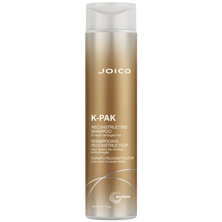 Joico bottle front view showing label and size for clear product identification and trust