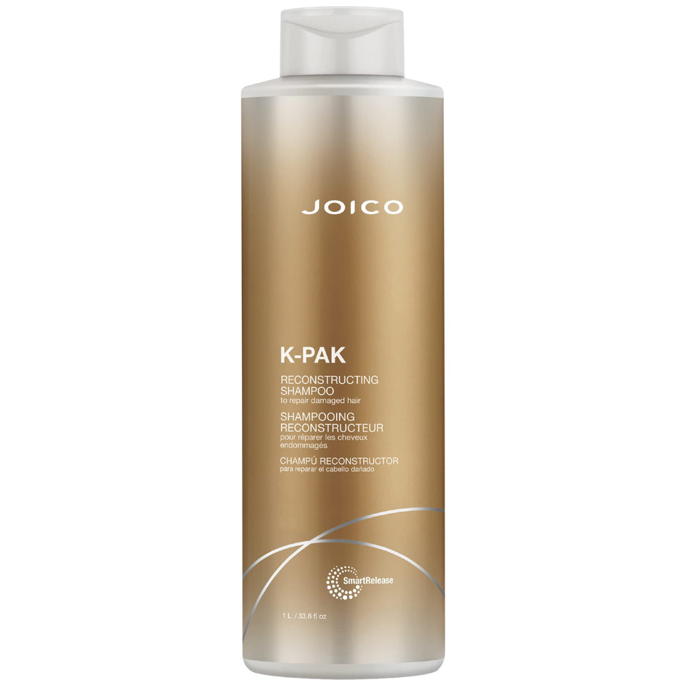 Joico K-PAK front packaging showing bottle and benefits