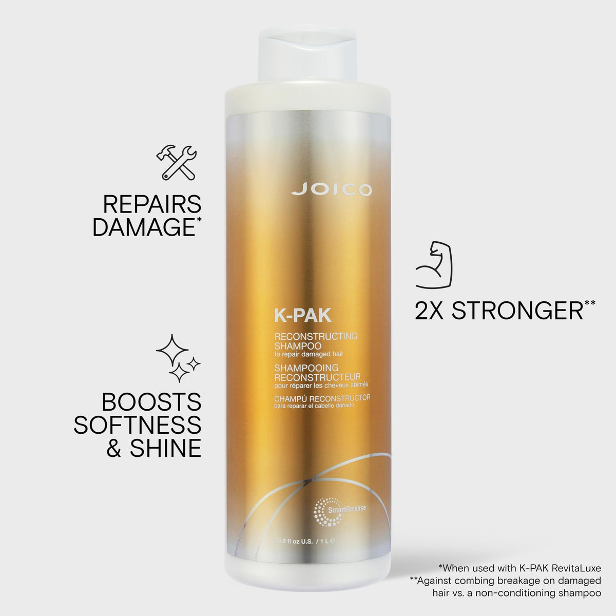 Joico rich lather texture close-up for gentle cleansing benefit