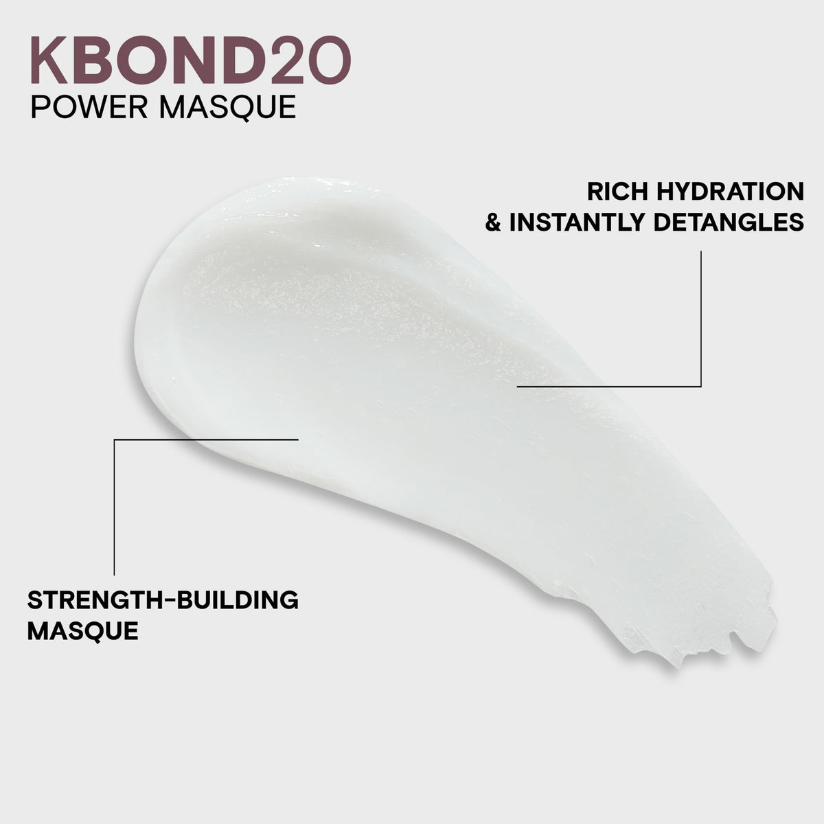 Joico KBOND20 jar held in hand to show 16.9 oz scale and travel practicality
