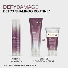 Joico lifestyle image poolside showing protection after chlorine exposure and refreshed hair