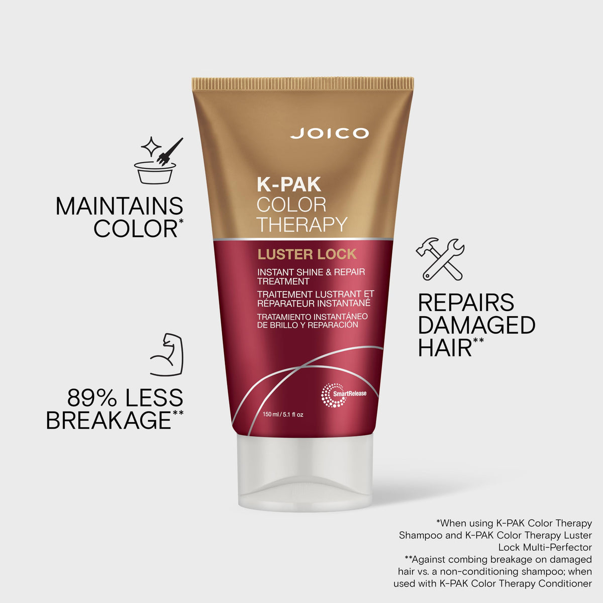 Joico cream texture closeup highlighting rich formula for repair