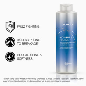 Joico conditioner cream texture demonstrating rich slip and detangling power