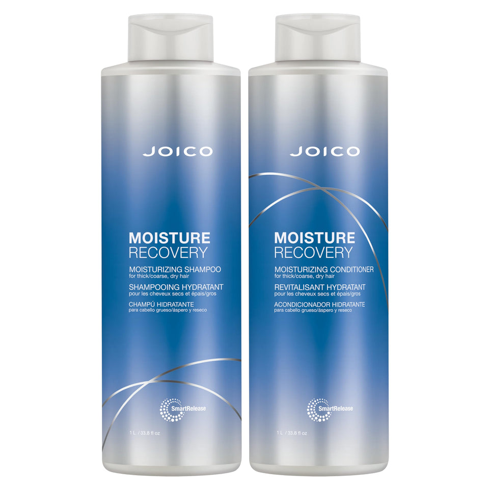 Joico front packaging showing both large shampoo and conditioner bottles for value