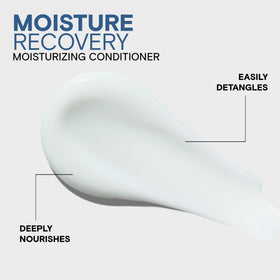 Joico conditioner being applied to wet hair demonstrating detangling benefit