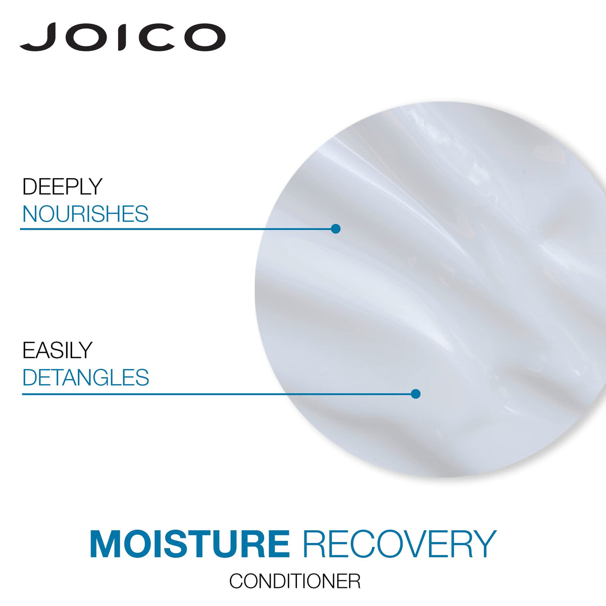 Joico bottles staged on a shower shelf showing daily-use convenience