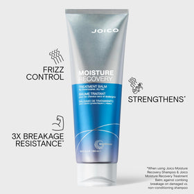Joico close-up of ingredients label highlighting sea kelp and keratin benefits