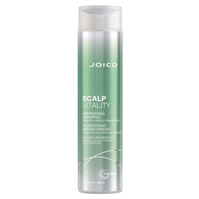 Joico front packaging showing label and benefits for balanced scalp